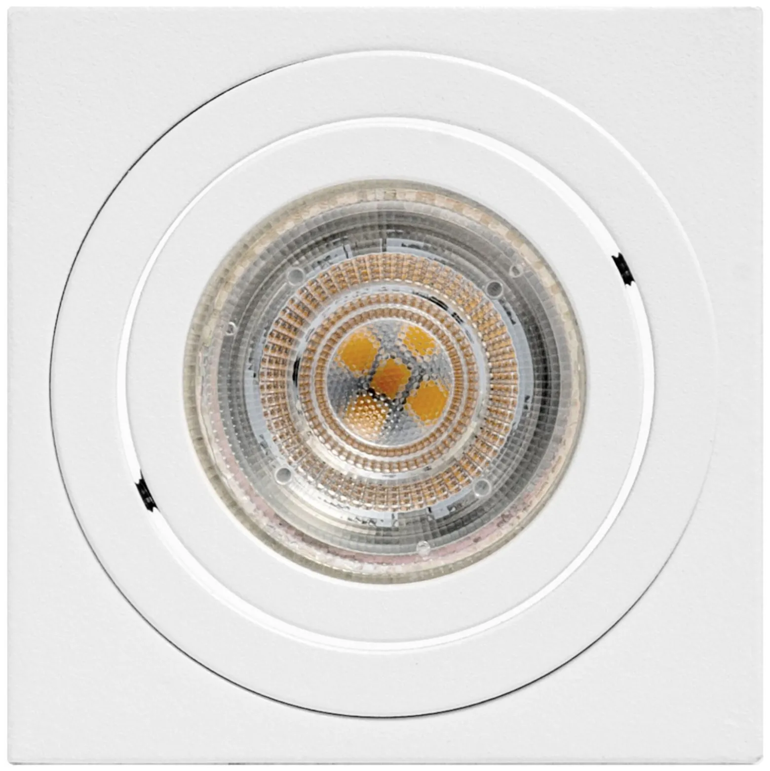 OSRAM kattokohdevalo SQUARE, valkoinen, 8 x 8 cm, metalli, GU10