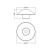 OSRAM kattovalaisin Decor Bamboo Paper Hut Ø 40 cm, bambu E27