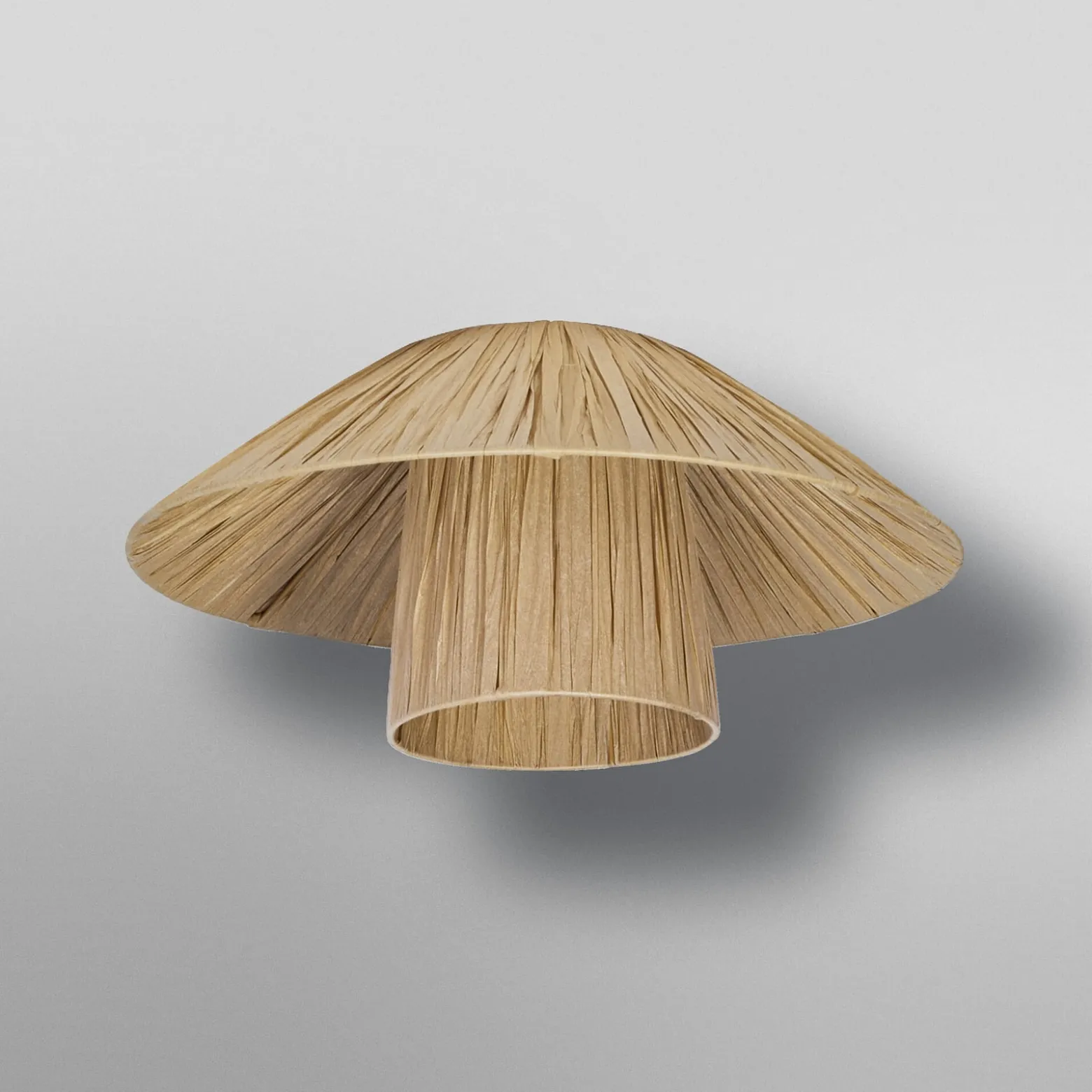 OSRAM kattovalaisin Decor Bamboo Paper Hut Ø 40 cm, bambu E27