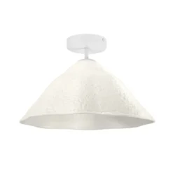 OSRAM kattovalaisin Decor Lotus Leaf, 1-lamppuinen, valkoinen, paperi, E27