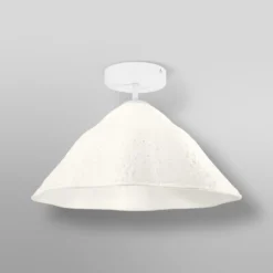 OSRAM kattovalaisin Decor Lotus Leaf, 1-lamppuinen, valkoinen, paperi, E27