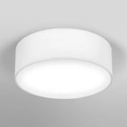 OSRAM kattovalaisin ORBIS PARIS, valkoinen, Ø 30 cm, tekstiili, E27
