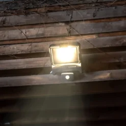 OSRAM kohdevalaisin ulos ENDURA FLOOD, harmaa, anturi 50 W 840 IP44