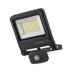OSRAM kohdevalaisin ulos ENDURA FLOOD, harmaa, anturi 50 W 840 IP44