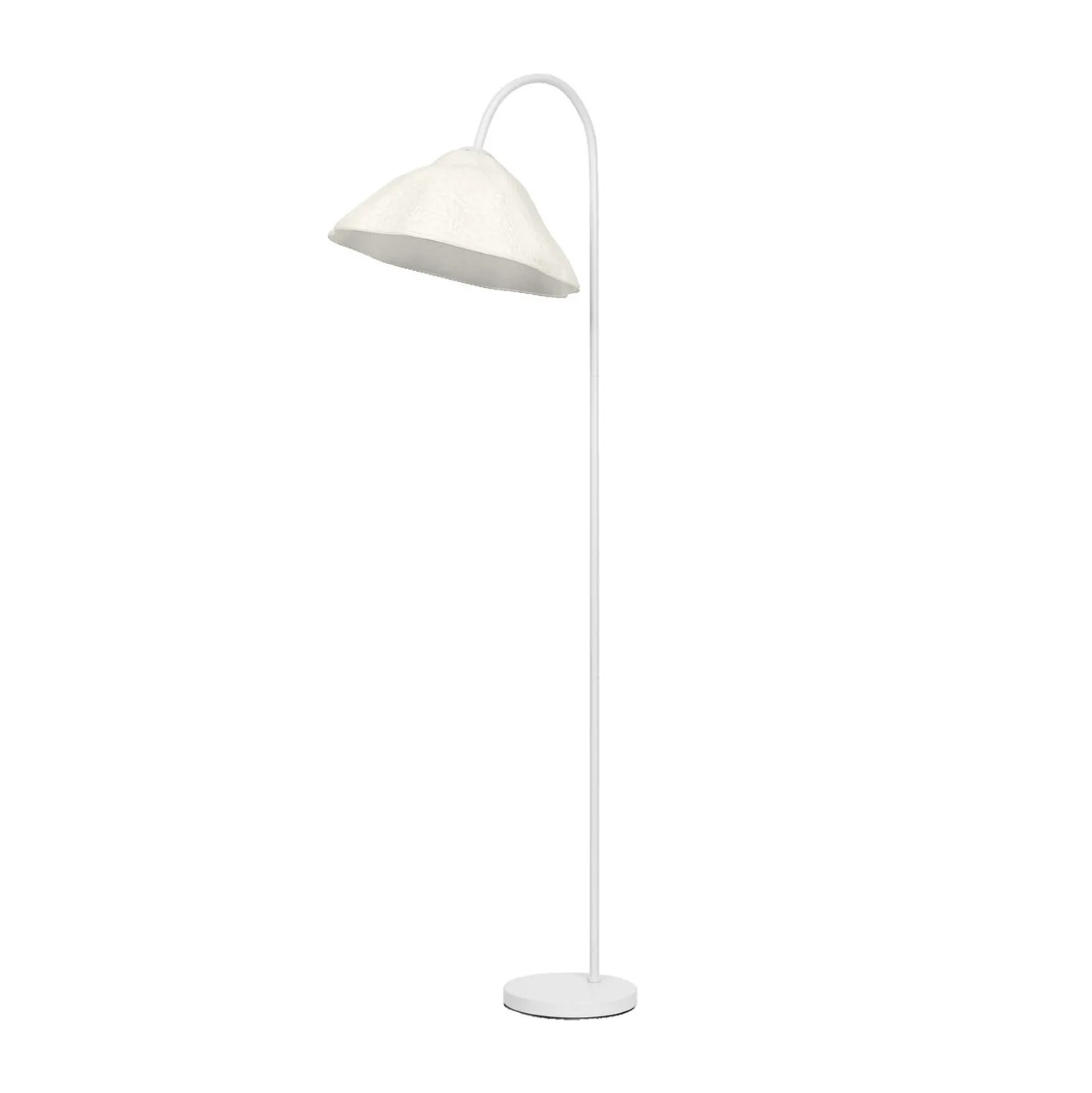 OSRAM lattiavalaisin Decor Lotus Leaf, 1-lamppuinen, valkoinen, paperi, E27