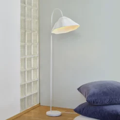 OSRAM lattiavalaisin Decor Lotus Leaf, 1-lamppuinen, valkoinen, paperi, E27