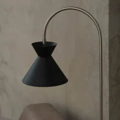 OSRAM lattiavalaisin Decor Waist, teräs, musta, E27