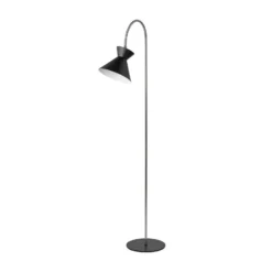 OSRAM lattiavalaisin Decor Waist, teräs, musta, E27