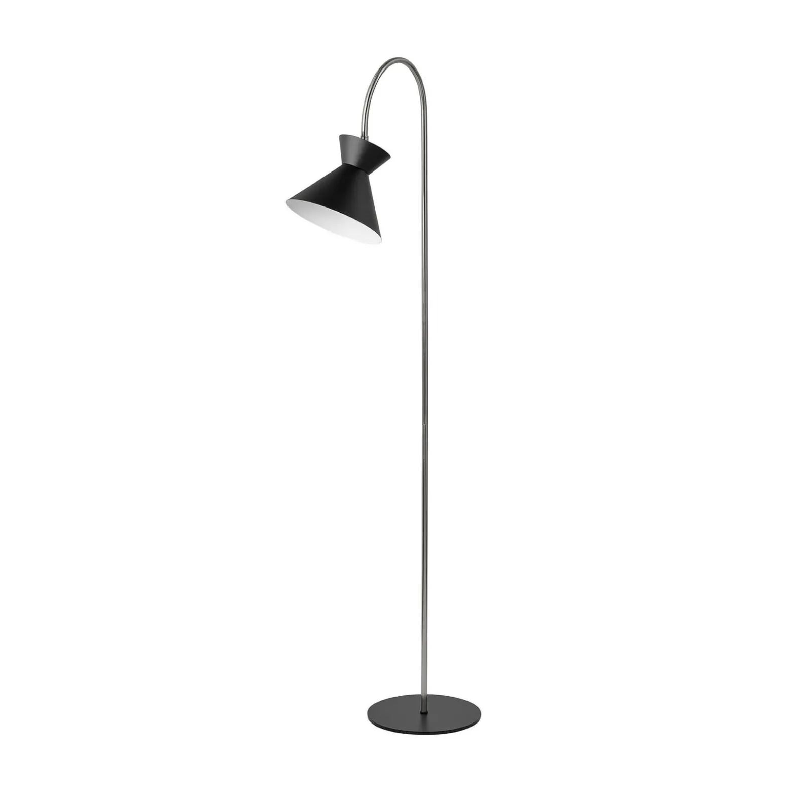 OSRAM lattiavalaisin Decor Waist, teräs, musta, E27