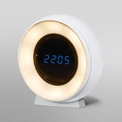 OSRAM LED-akkuinen yövalo NIGHTLUX CLOCK, valkoinen, kello, CCT