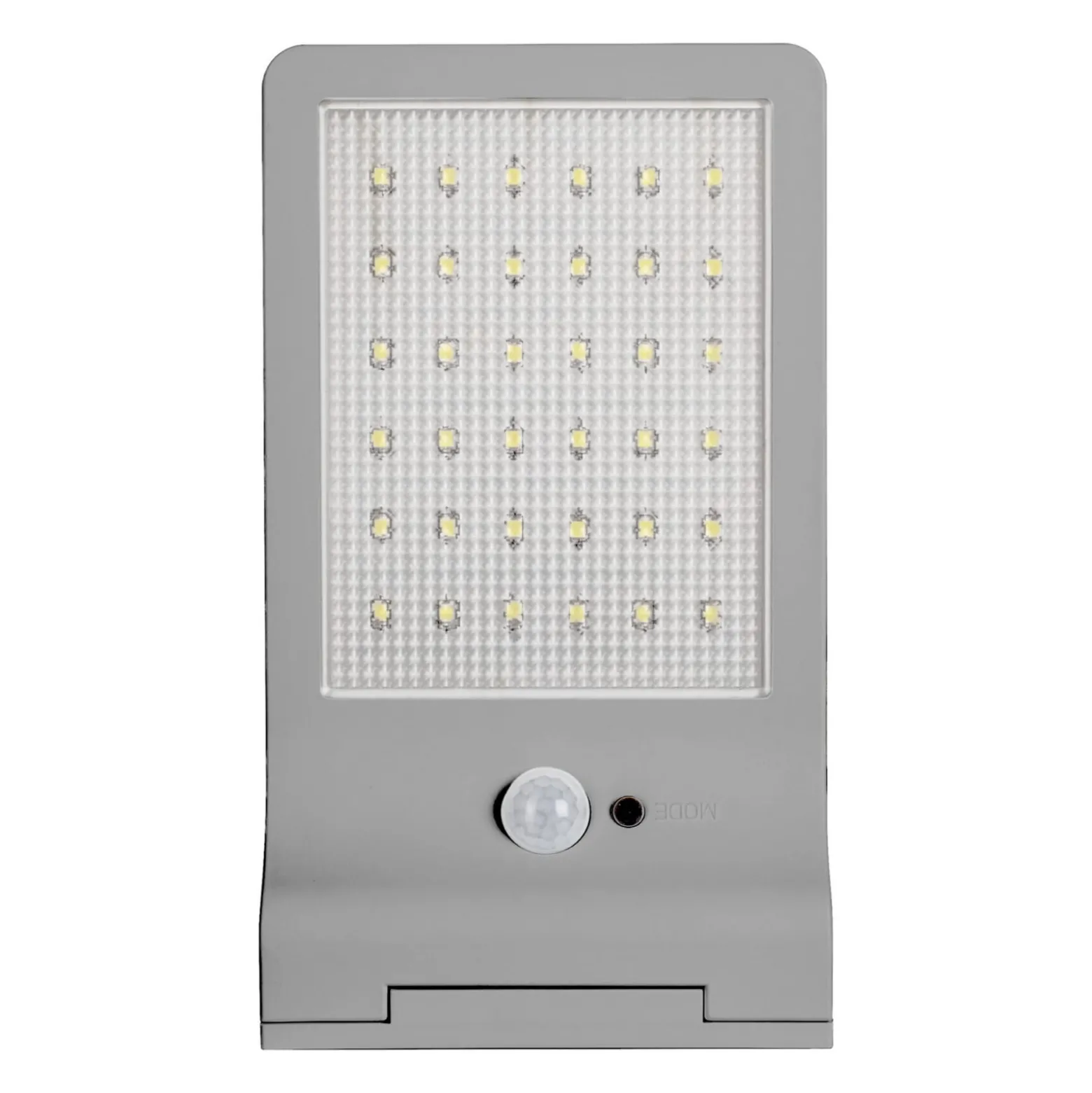 OSRAM LED-aurinkokäyttöinen ulkoseinävalaisin DOORLED, hopea, anturi IP44