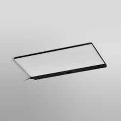 OSRAM LED-kaapinalusvalaisin Panel 30 x 20 cm musta CCT himmennettävä