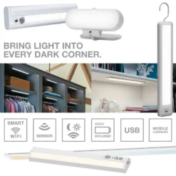 OSRAM LED-kaapinalusvalaisin Panel 30 x 20 cm musta CCT himmennettävä