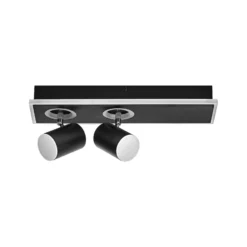 OSRAM LED-kattokohdevalo MARS CLICK-SELECT, 2 spotti, musta