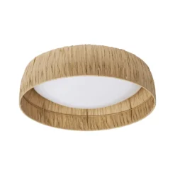 OSRAM LED-kattovalaisin Decor Bamboo Paper, Ø 40 cm, bambu