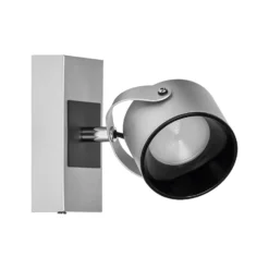 OSRAM LED-kattovalaisin Jupiter, 1-lamppuinen, hopea, metalli
