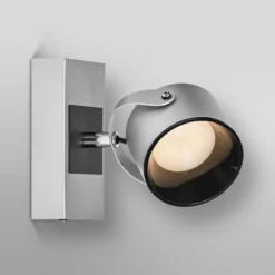 OSRAM LED-kattovalaisin Jupiter, 1-lamppuinen, hopea, metalli