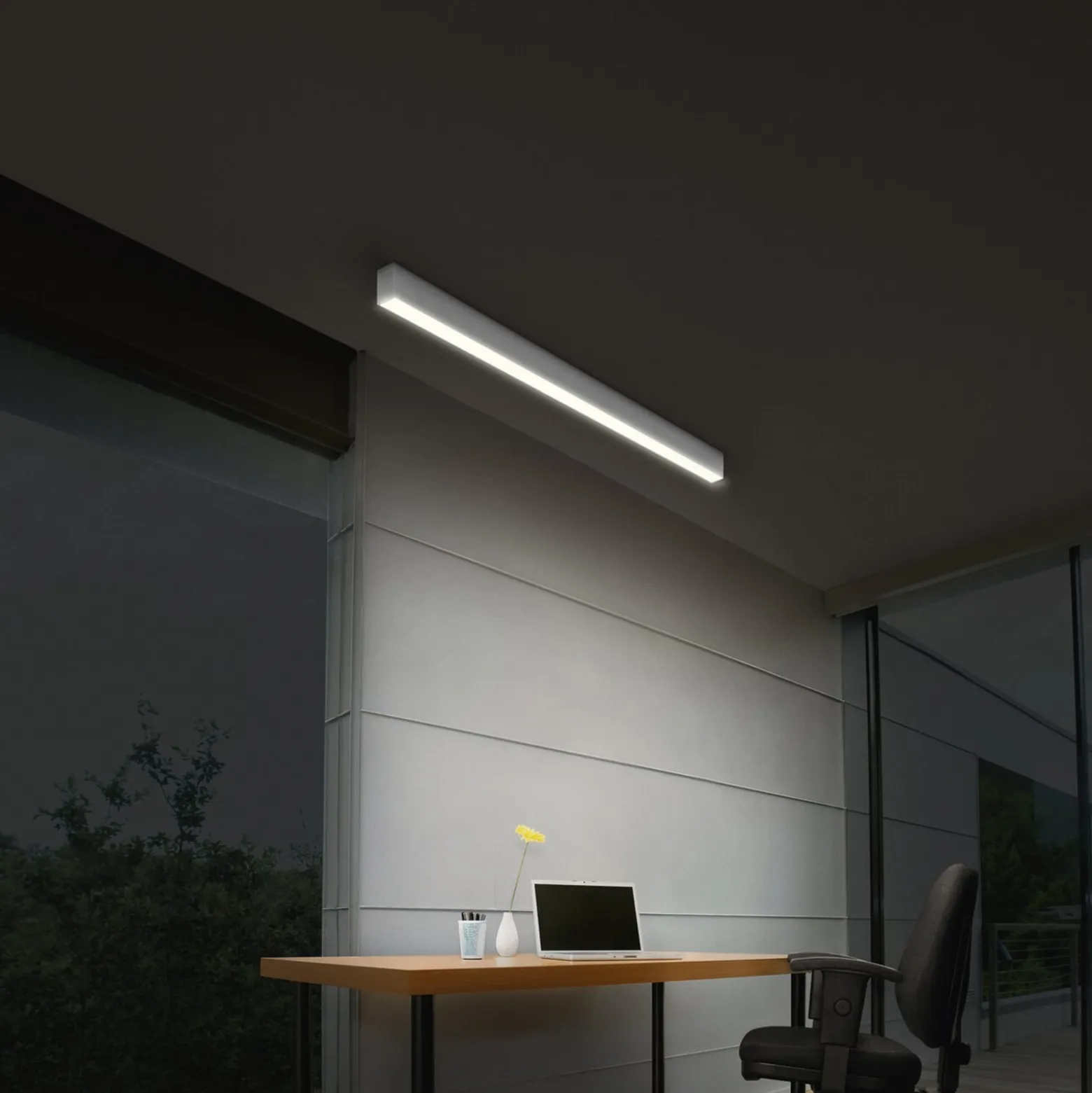 OSRAM LED-kattovalaisin Office line Cuboid valkoinen 4000 K himmennettävä