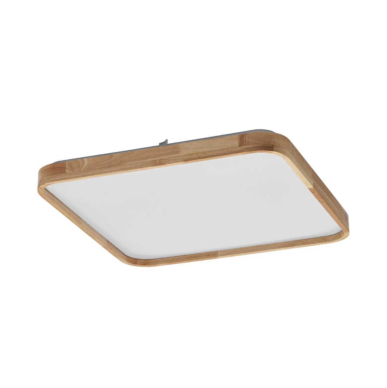 OSRAM LED-kattovalaisin ORBIS ALICIA, 50 x 50 cm, puu, clickdim