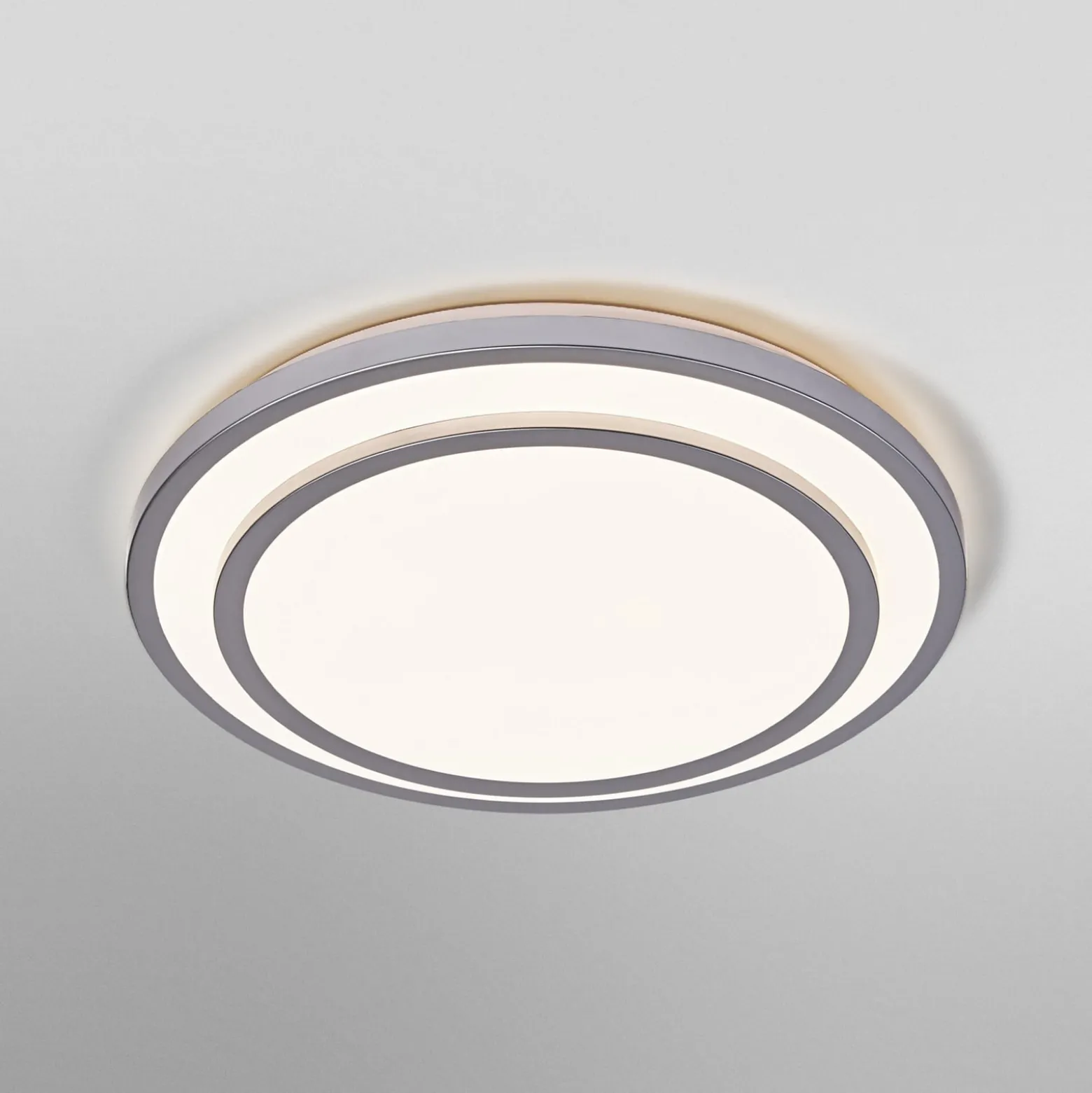 OSRAM LED-kattovalaisin ORBIS BERLIN, hopea, Ø 39 cm metalli