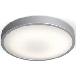 OSRAM LED-kattovalaisin ORBIS, Ø 31 cm, kaukosäädin CCT valkoinen