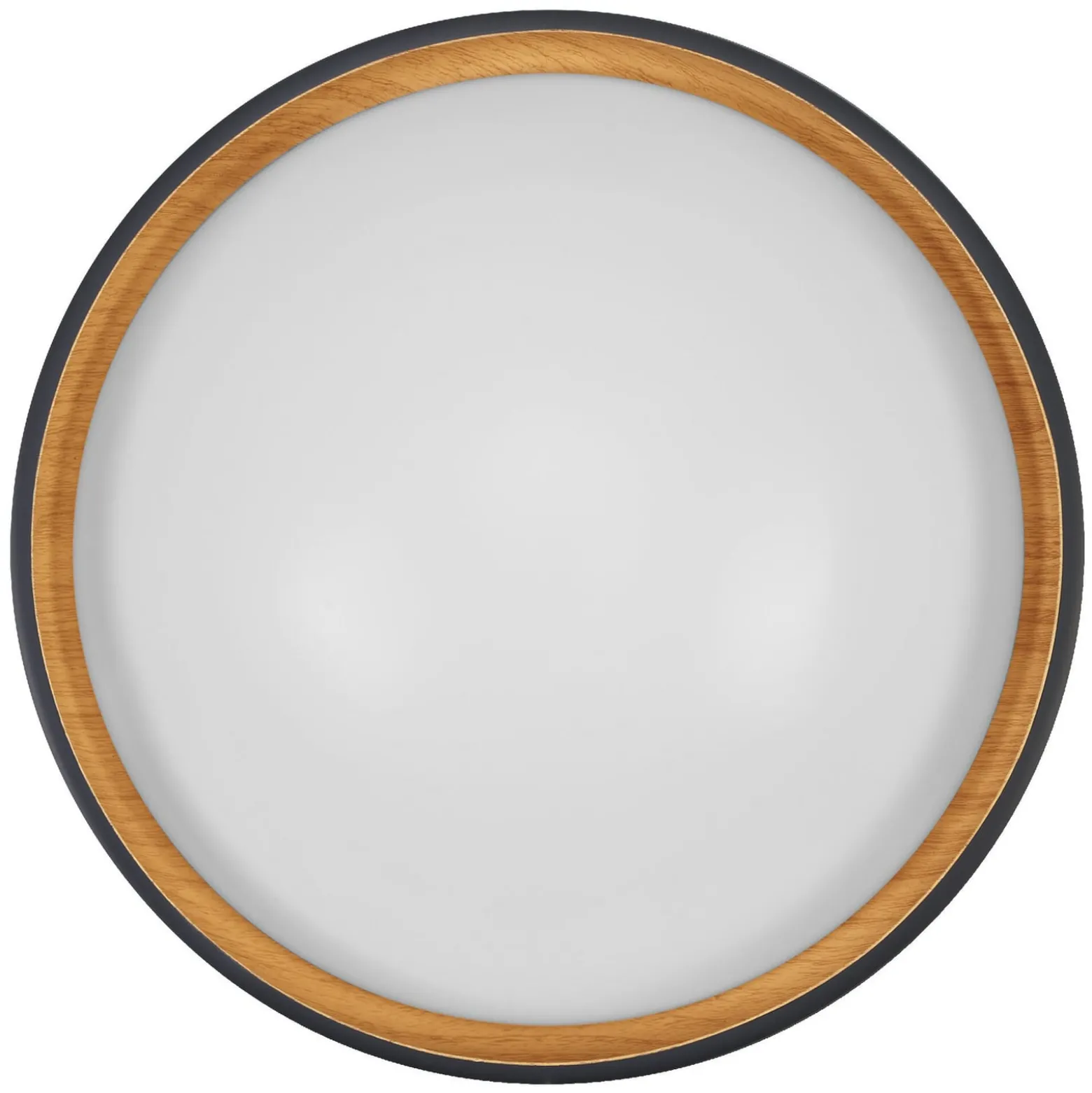 OSRAM LED-kattovalaisin ORBIS LIVIA, Ø 43 cm, harmaa, metalli, himmennettävä