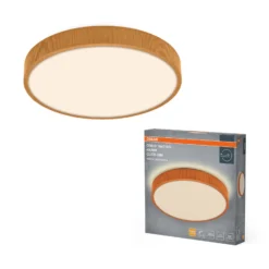 OSRAM LED-kattovalaisin ORBIS MATTEO, halkaisija 49 cm, oranssi, clickdim