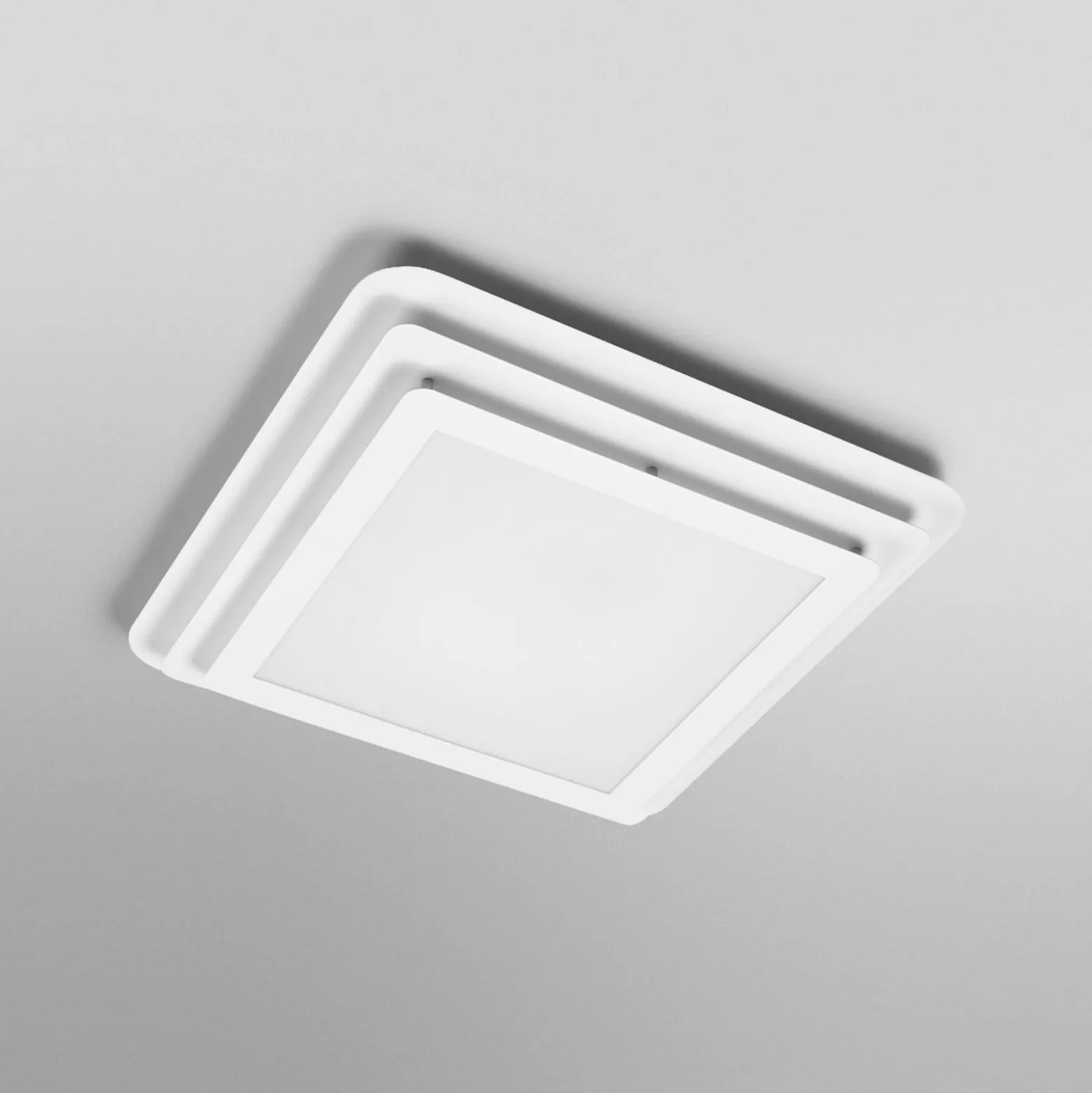 OSRAM LED-kattovalaisin ORBIS SPIRAL LAYER, valkoinen, 45 x 45 cm
