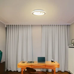 OSRAM LED-kattovalaisin ORBIS SPIRAL OVAL, Ø 49 cm valkoinen 37 W