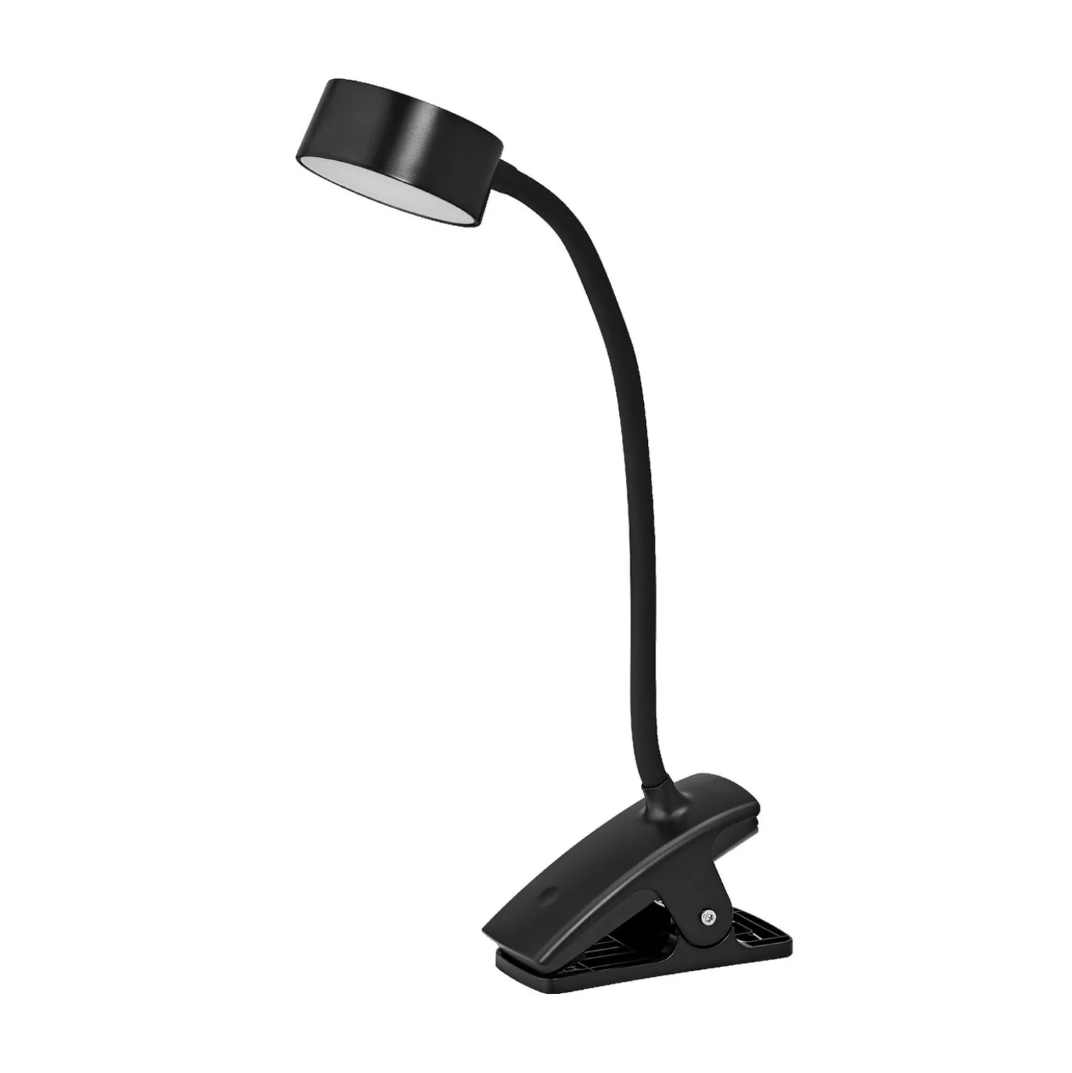 OSRAM LED-klipsivalaisin Office Line Cylinder musta CCT himmennettävä