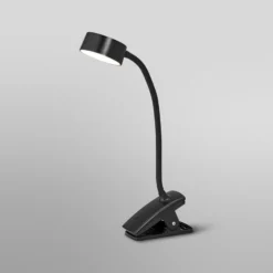 OSRAM LED-klipsivalaisin Office Line Cylinder musta CCT himmennettävä