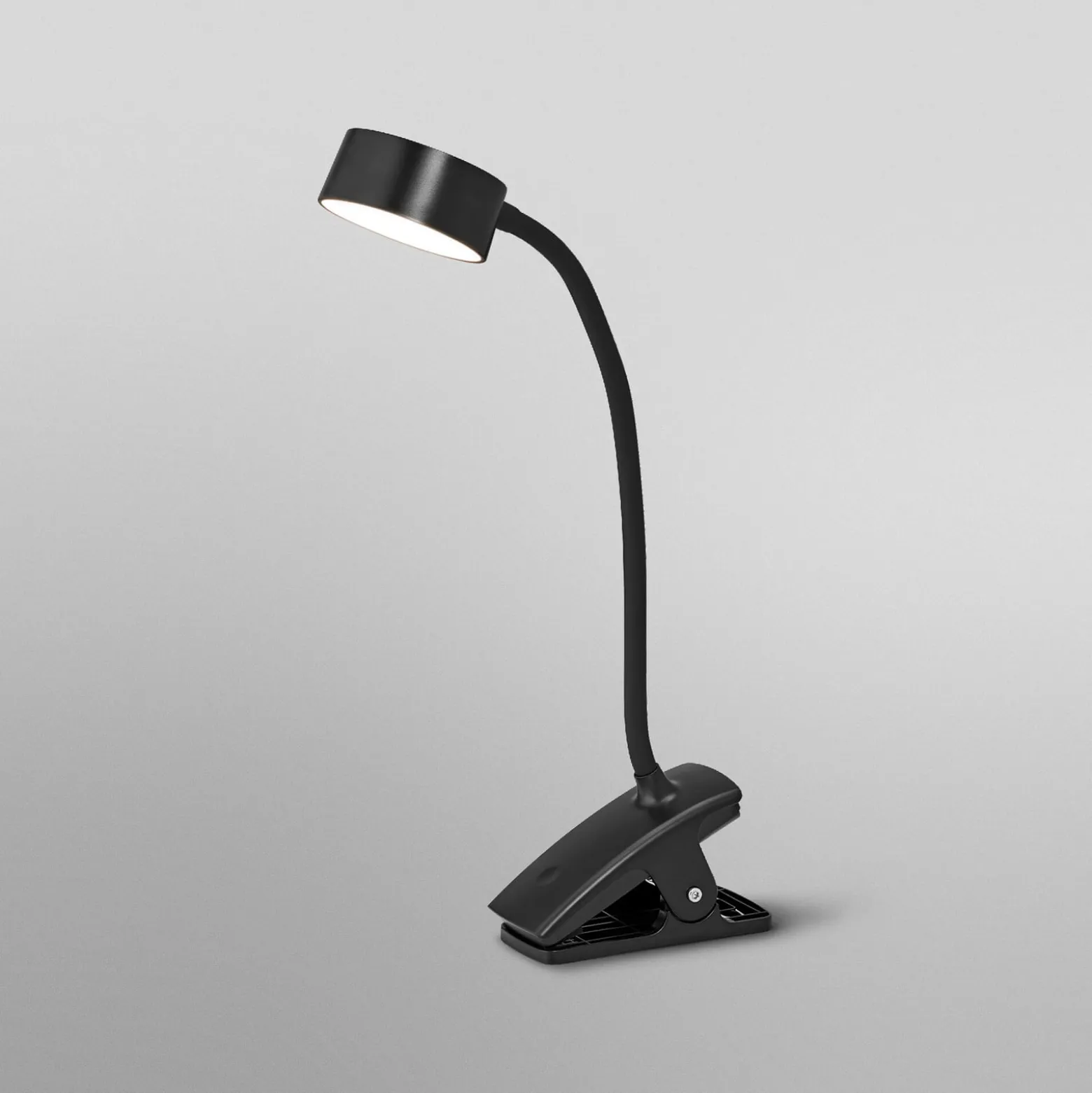 OSRAM LED-klipsivalaisin Office Line Cylinder musta CCT himmennettävä