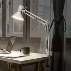 OSRAM LED-klipsivalaisin Office Line Desk Retro, valkoinen, 3 000 K