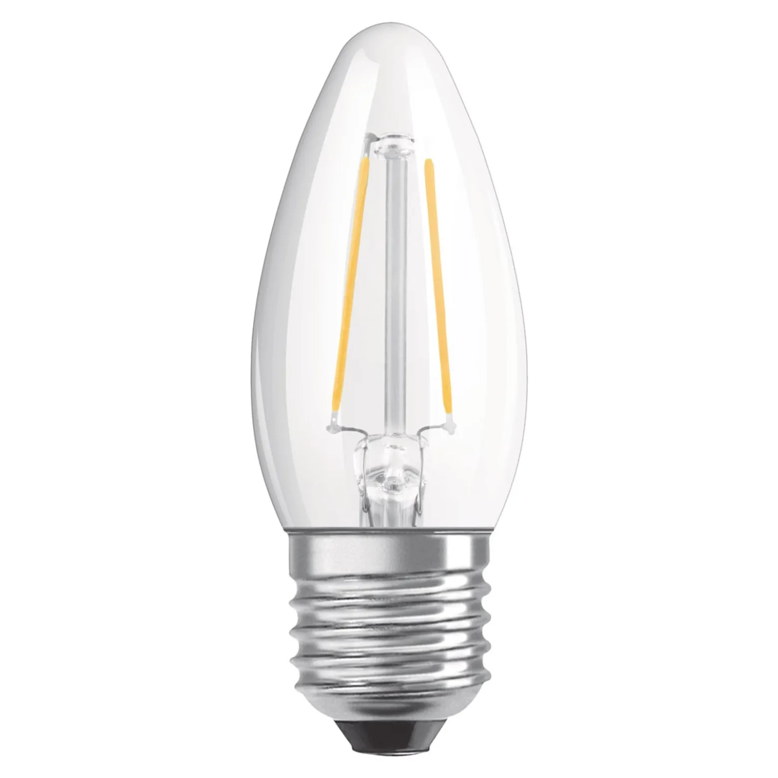OSRAM-LED-kynttilälamppu E27 4,8W himmennettävä