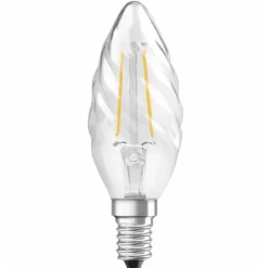 OSRAM-LED-kynttilälamppu E14 2,5W 827 kierretty