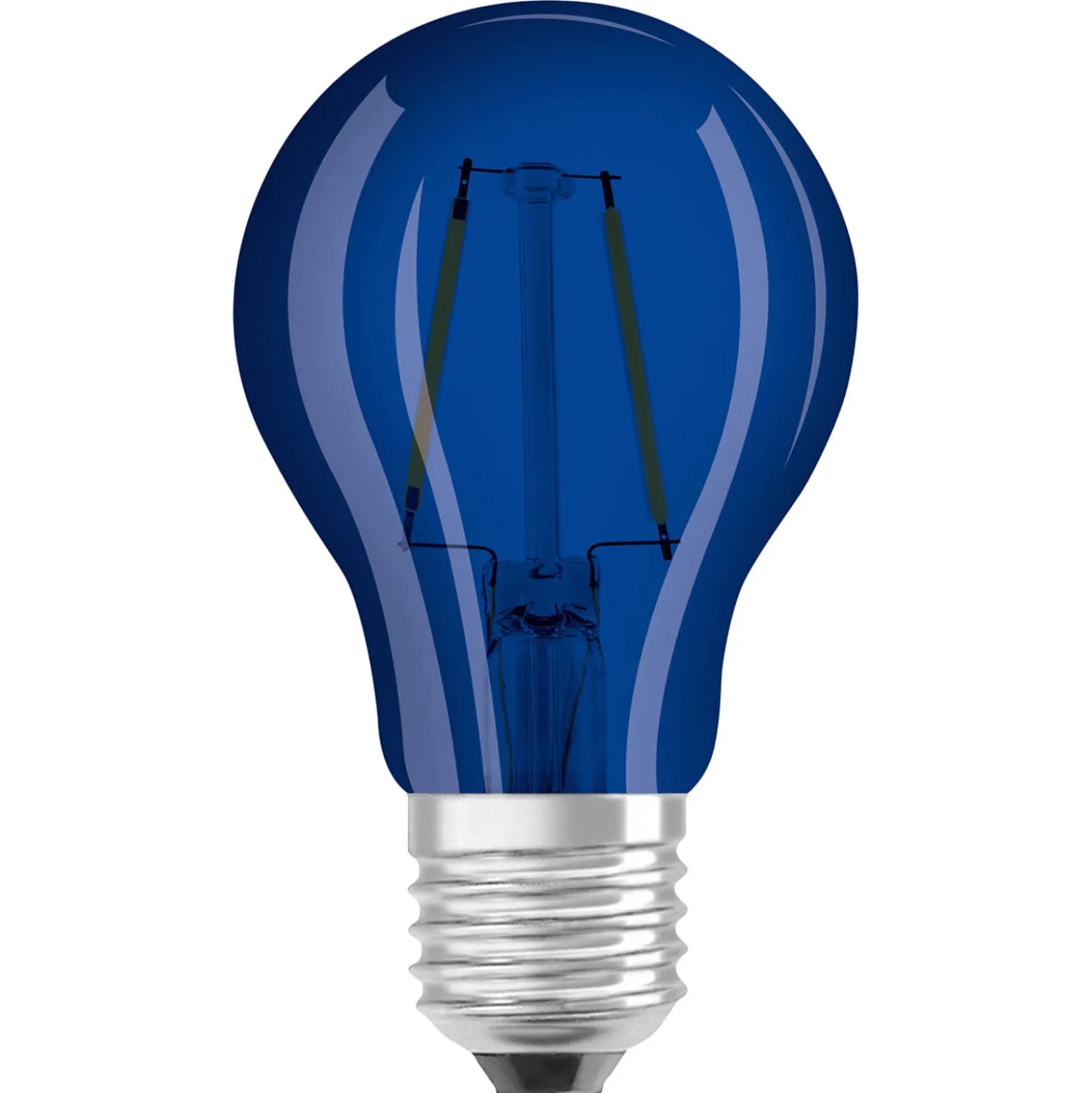 OSRAM-LED-lamppu E27 Star Décor Cla A 2,5W sininen