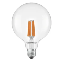 OSRAM LED-lamppu Globe G125 E27 7.2W hehkulanka 2,700K