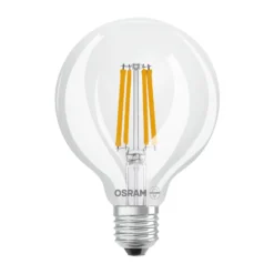 OSRAM LED-lamppu Globe G95 E27 3.8W hehkulanka 2,700K