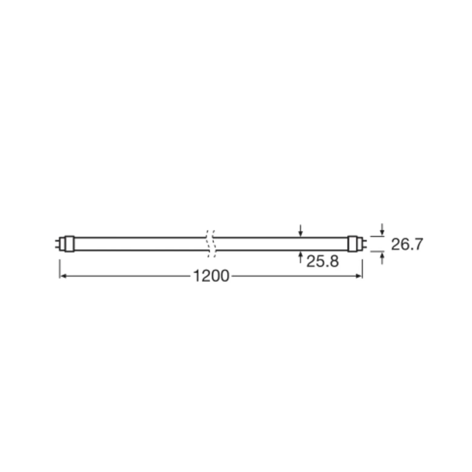 OSRAM LED-lamppu T8 15W putki Bio-Lumilux 965 120cm 120cm