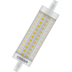 OSRAM-LED-putkilamppu R7s 15W 11,8cm 827 himmennys