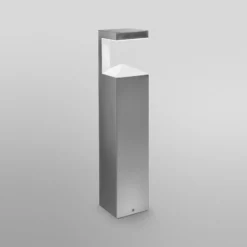 OSRAM LED-pylväsvalaisin ENDURA STYLE PYRAMID, ruostumaton teräs, IP44