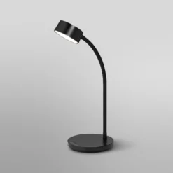 OSRAM LED-pöytälamppu Office Line Cylinder musta CCT himmennettävä