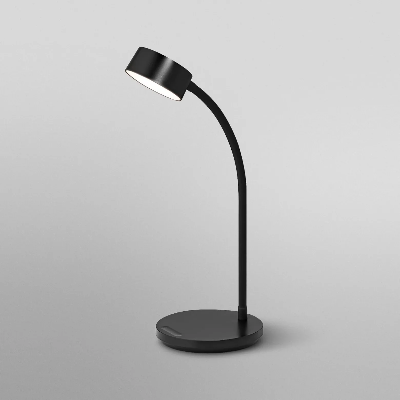OSRAM LED-pöytälamppu Office Line Cylinder musta CCT himmennettävä