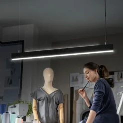 OSRAM LED-riippuvalaisin Office line Cuboid musta 4 000 K himmennettävä