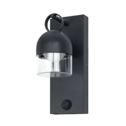 OSRAM LED-seinävalaisin ENDURA CLASSIC COWBELL, harmaa, IP65