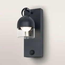 OSRAM LED-seinävalaisin ENDURA CLASSIC COWBELL, harmaa, IP65