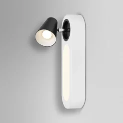 OSRAM LED-seinävalaisin NEPTUNE, valkoinen, 1 spotti, metallikytkin