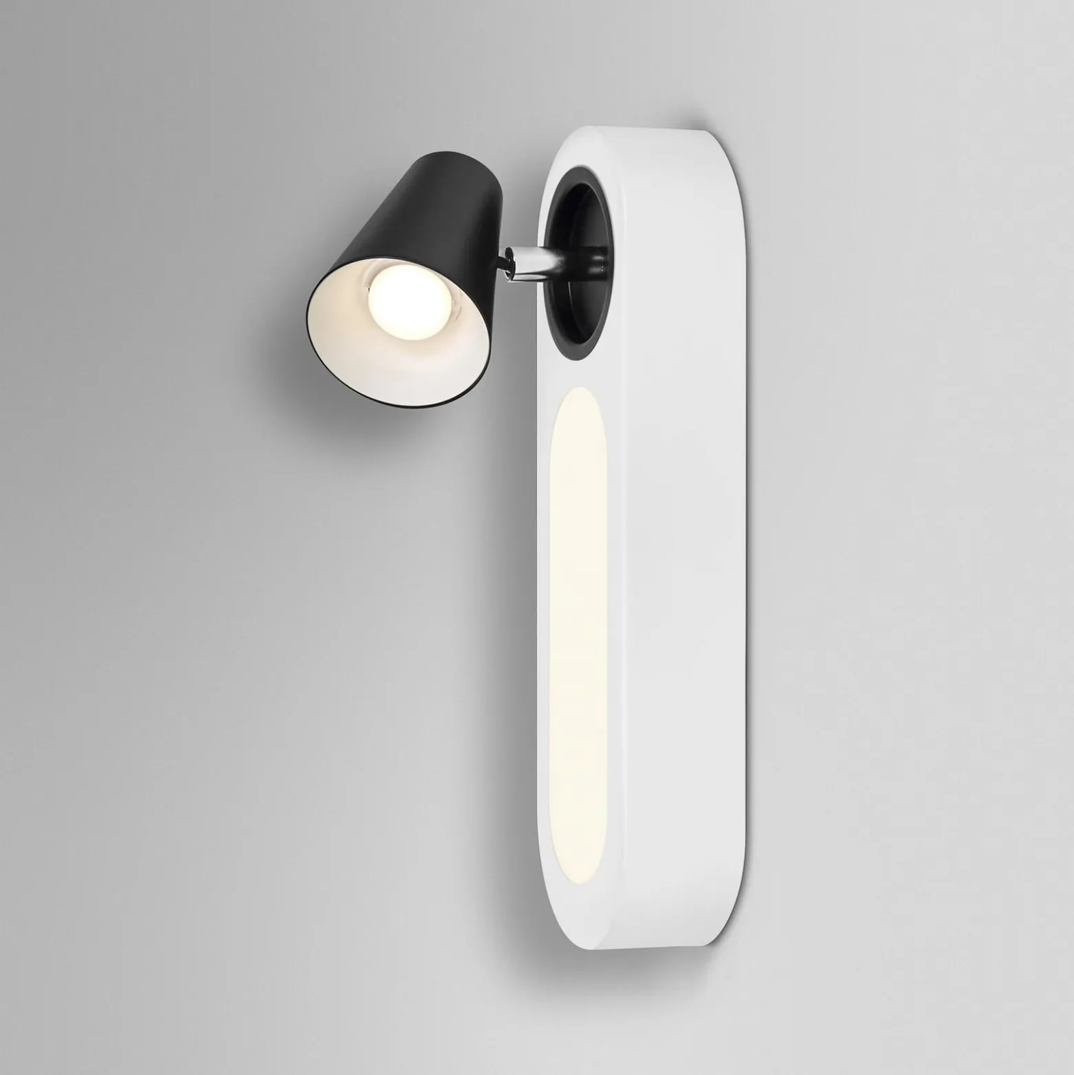 OSRAM LED-seinävalaisin NEPTUNE, valkoinen, 1 spotti, metallikytkin