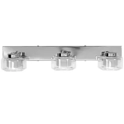 OSRAM LED-seinävalaisin ORBIS FLAME, kromi, 3-lamppuinen, CCT, IP44
