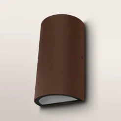 OSRAM LED-ulkoseinälamppu ENDURA STYLE ruoste 16 cm ylös/alas IP54